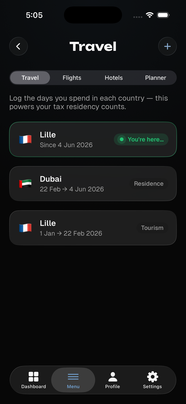 Nomad Ledger app